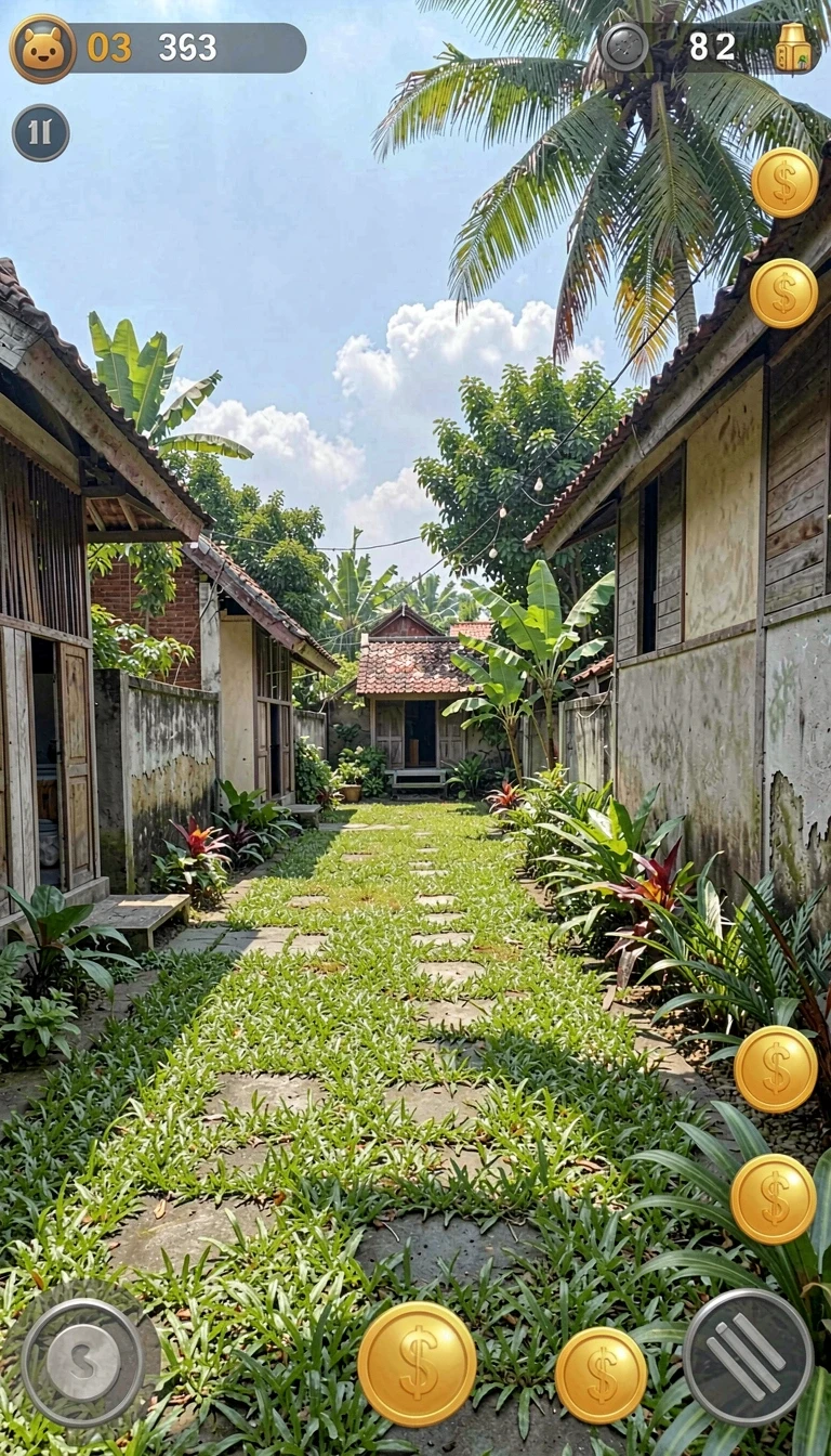 55five - Tampilan antarmuka game yang menarik.