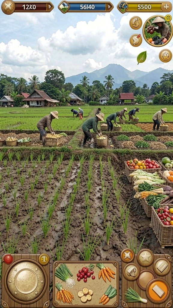666ff - Aksi pertempuran yang dinamis dan cepat.