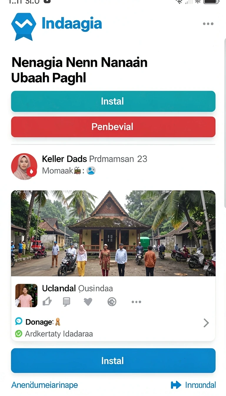 ajaib88 - Tampilan antarmuka yang menarik dan mudah dinavigasi.