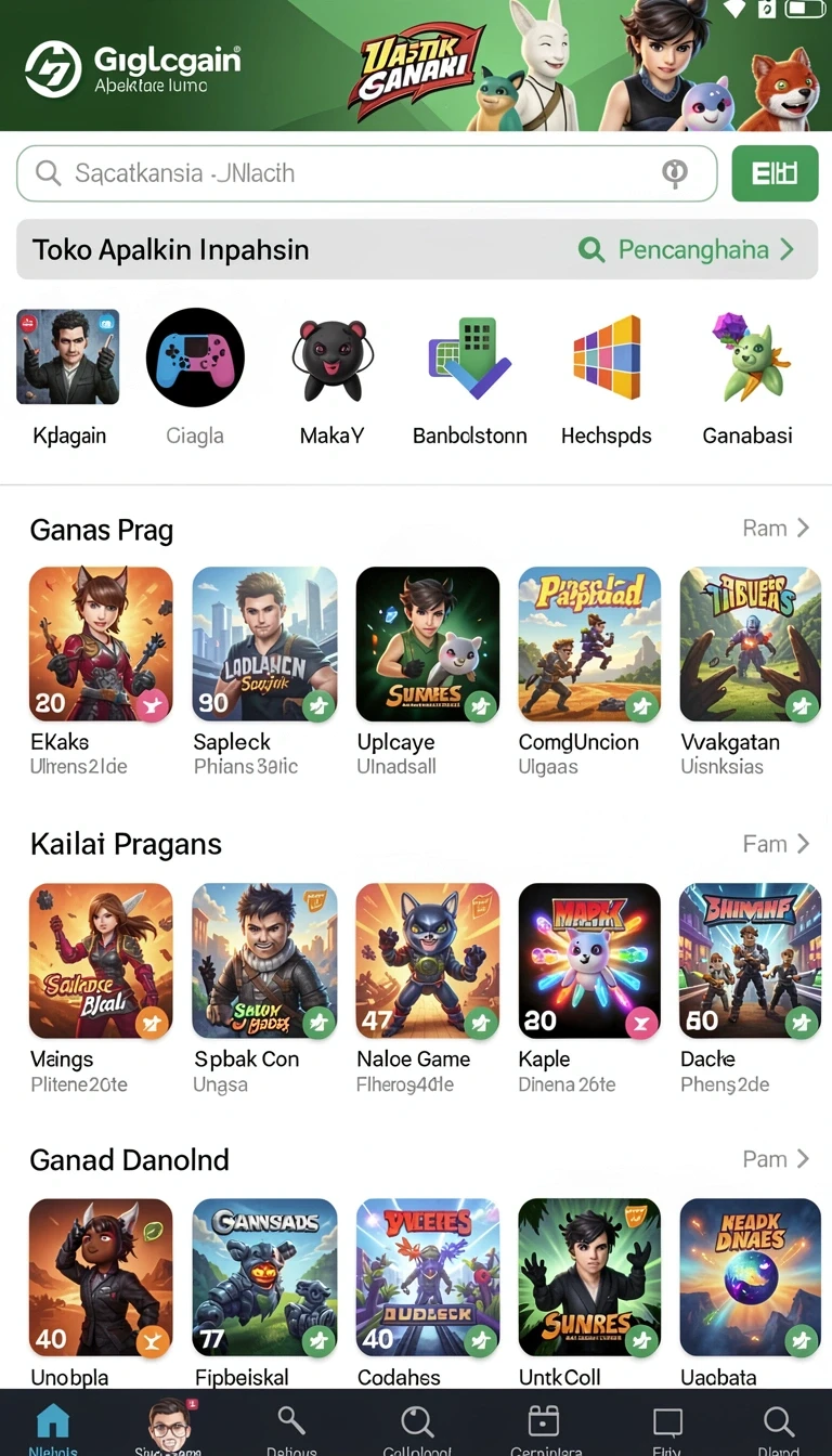 bos5000 - Tangkapan layar misi menantang dalam game BOS5000.