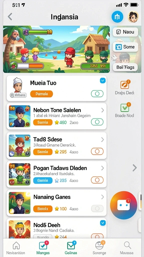 cemara77 - Tampilan antarmuka CEMARA77 yang modern dan ramah pengguna.