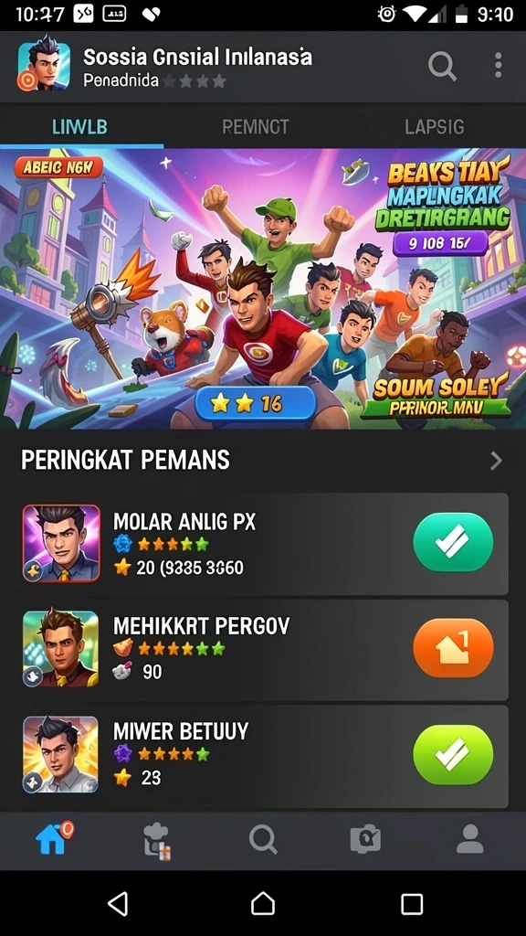 cemara77 - Karakter baru yang penuh warna dan unik.