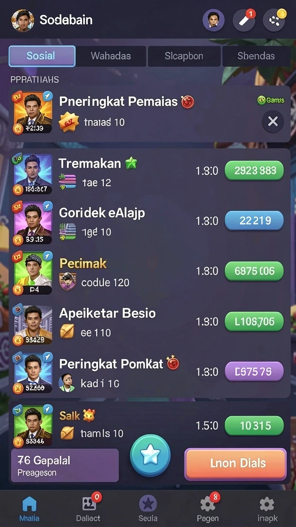 haya777 - Tampilan antarmuka yang mudah digunakan.
