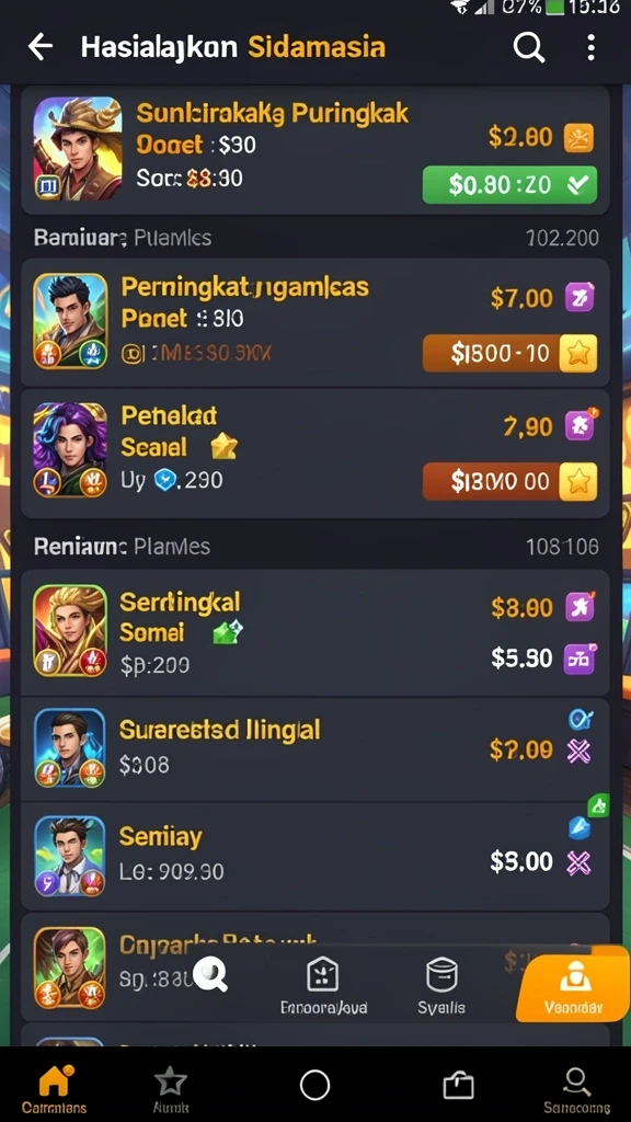 kaya33 - Tampilan antarmuka yang sederhana dan intuitif.