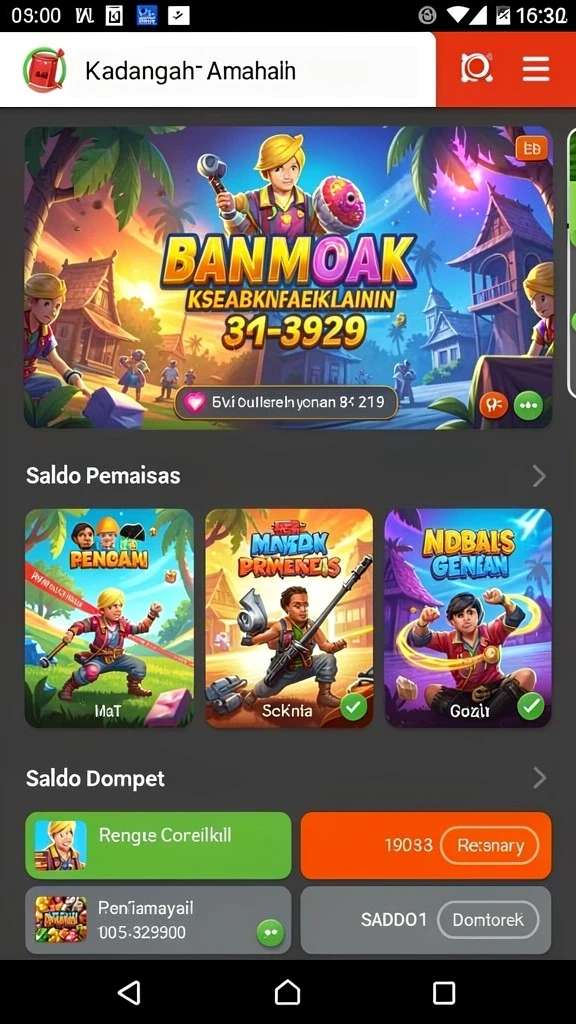 ojktoto - Tampilan utama OJKTOTO yang menarik dan intuitif.
