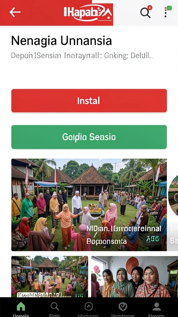 quarkplay - Tampilan antarmuka yang sederhana dan menarik.