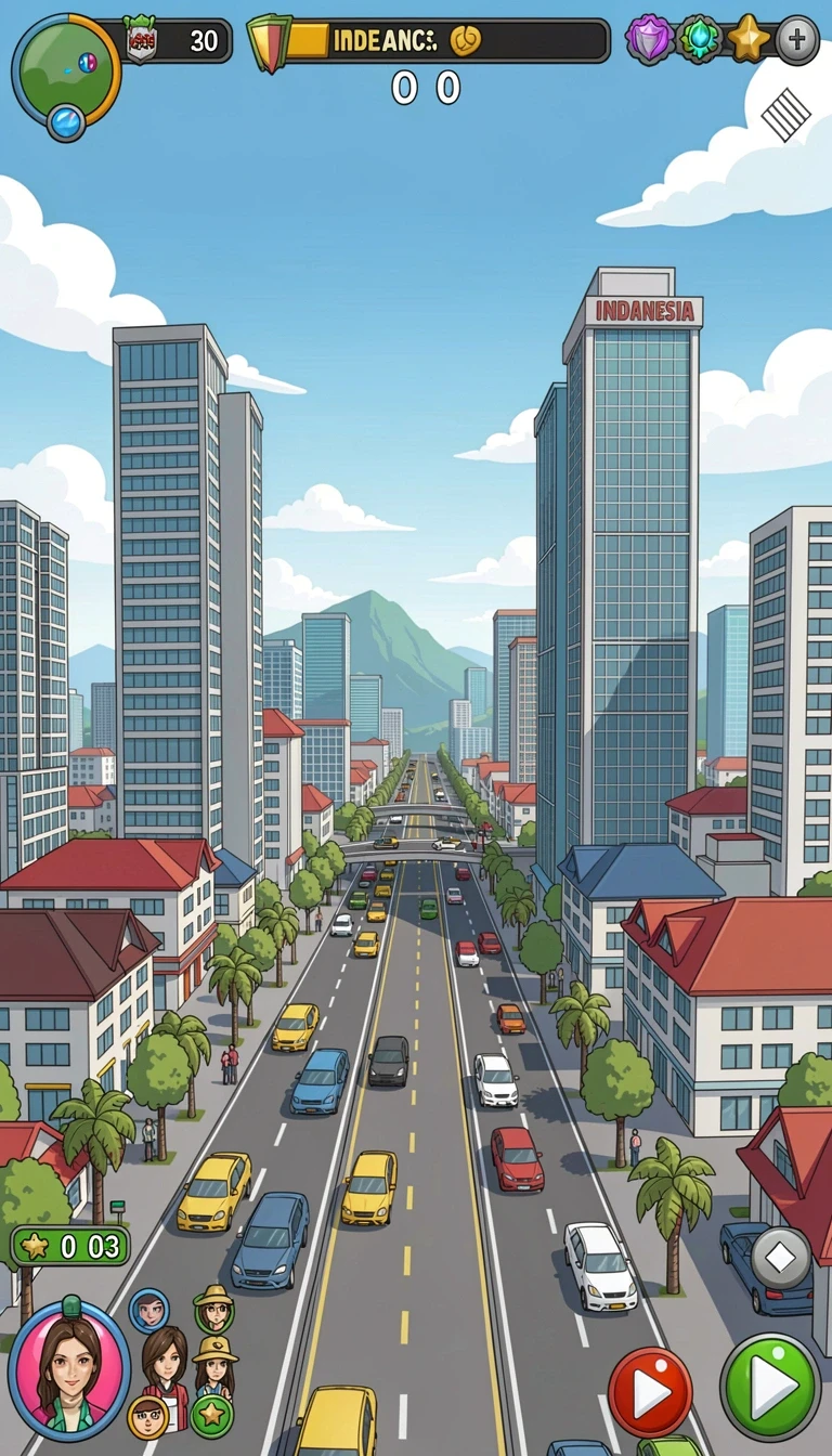 rp55 - Tangkapan layar mode multiplayer yang mendebarkan.