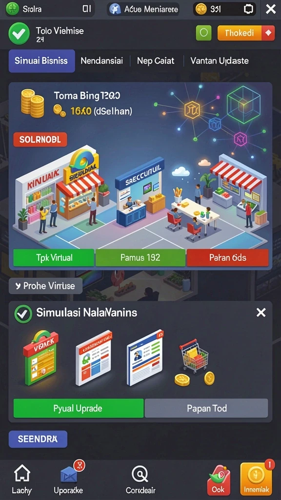 rpvip4 - Tampilan menu utama yang menarik dan mudah dinavigasi.