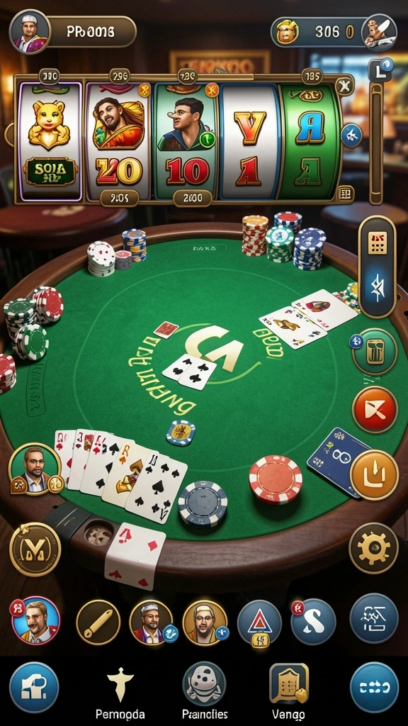tigerjp88 - Tampilan menu utama yang ramah pengguna.
